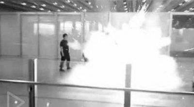 爆炸发生。