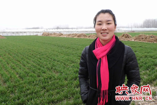 刘美华说，选择了做村官就是选择了做奉献。